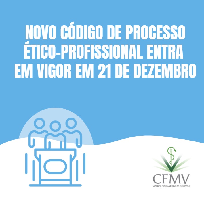 Novo código de Processo Ético-Profissional