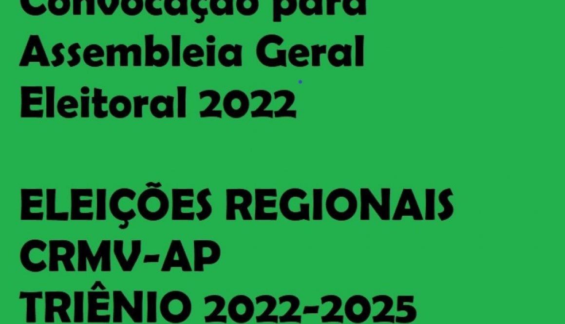 Eleições Triênio 2022-2025