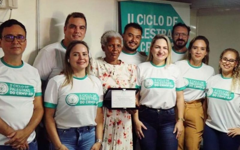 Momento da Premiação com a Diretoria do CRMV-AP