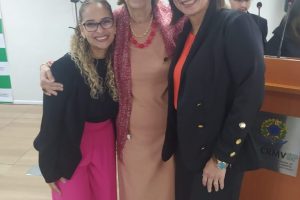 Dra. Nayma Picanço e Dra.Elizabeth Machado, participaram do I Encontro de Secretários-Gerais e Vice-Presidentes.