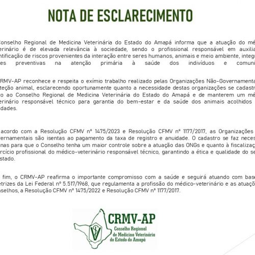 NOTA DE ESCLARECIMENTO insta