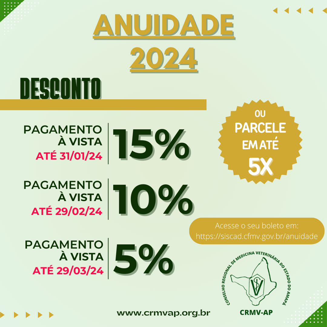 ANUIDADE 2024